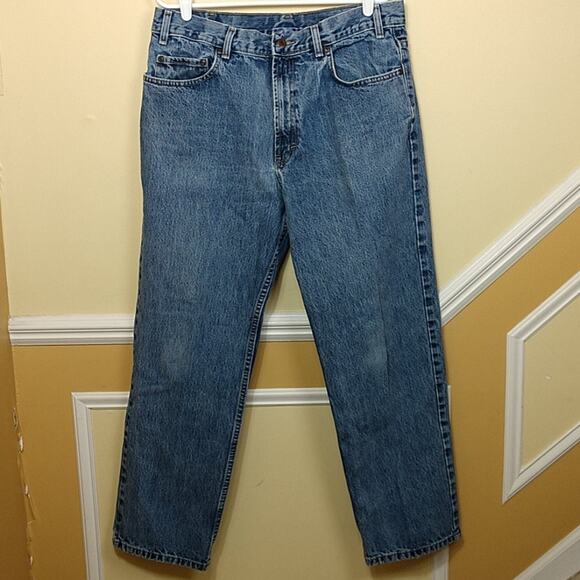 Kirkland Men's Classic Jeans W36 L30 Heavyweight Straight Leg FLAWED - Picture 1 of 13